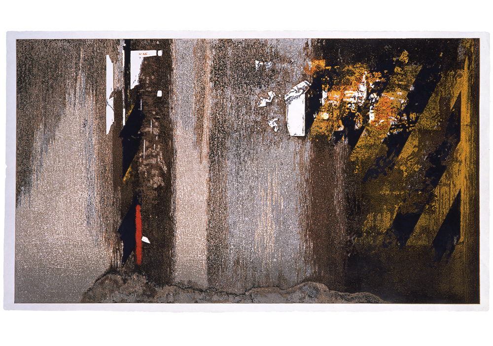 Rust-colored-wall